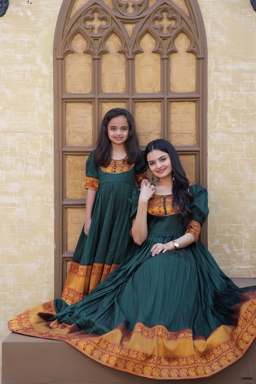 Malia Vol 1 Mother And Daughter Readymade Gown Collection